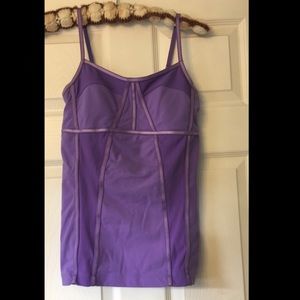 Purple lululemon shirt